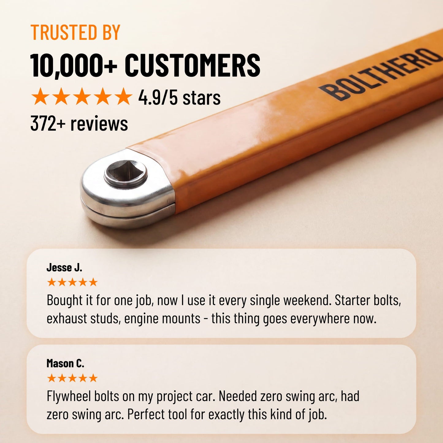 BOLTHERO® - Reach The Bolts Your Ratchet Can't - BOLTHERO